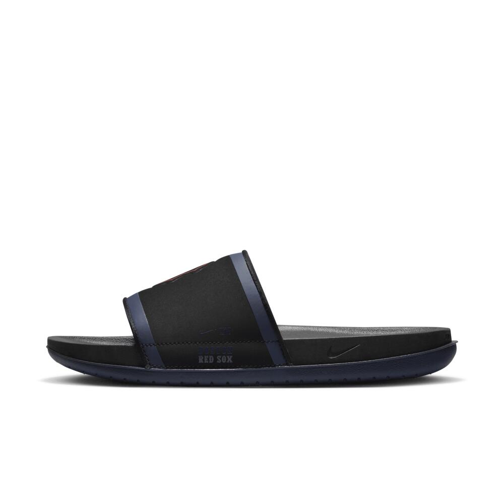 Nike Men's Offcourt (MLB Boston Red Sox) Slides in Black Cover