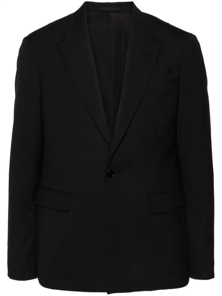 AllSaints Dima single-breasted blazer - Black Cover