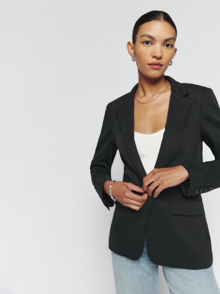 Reformation The Classic Slim Blazer Cover