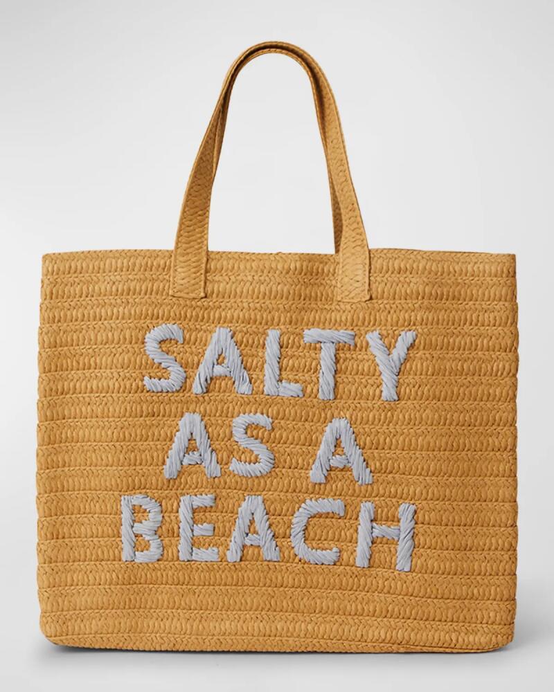 BTB Los Angeles Salty as a Beach Straw Tote Bag Cover