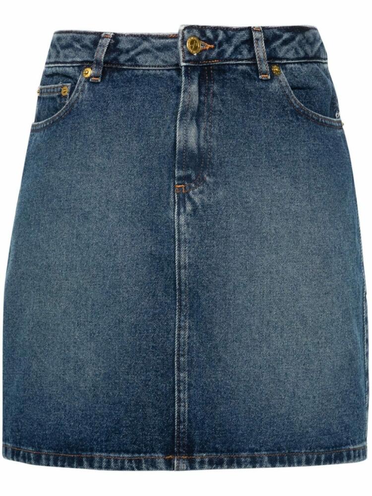 A.P.C. denim mini skirt - Blue Cover