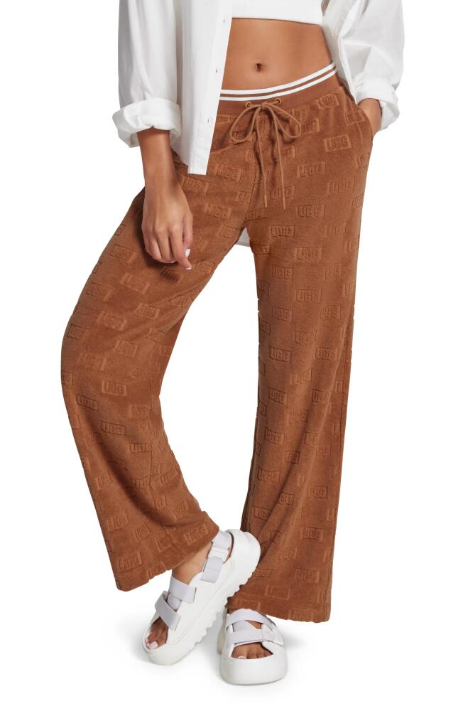 UGG(r) Rosalinda UGGblock Pajama Pants in Cedar Bark Cover