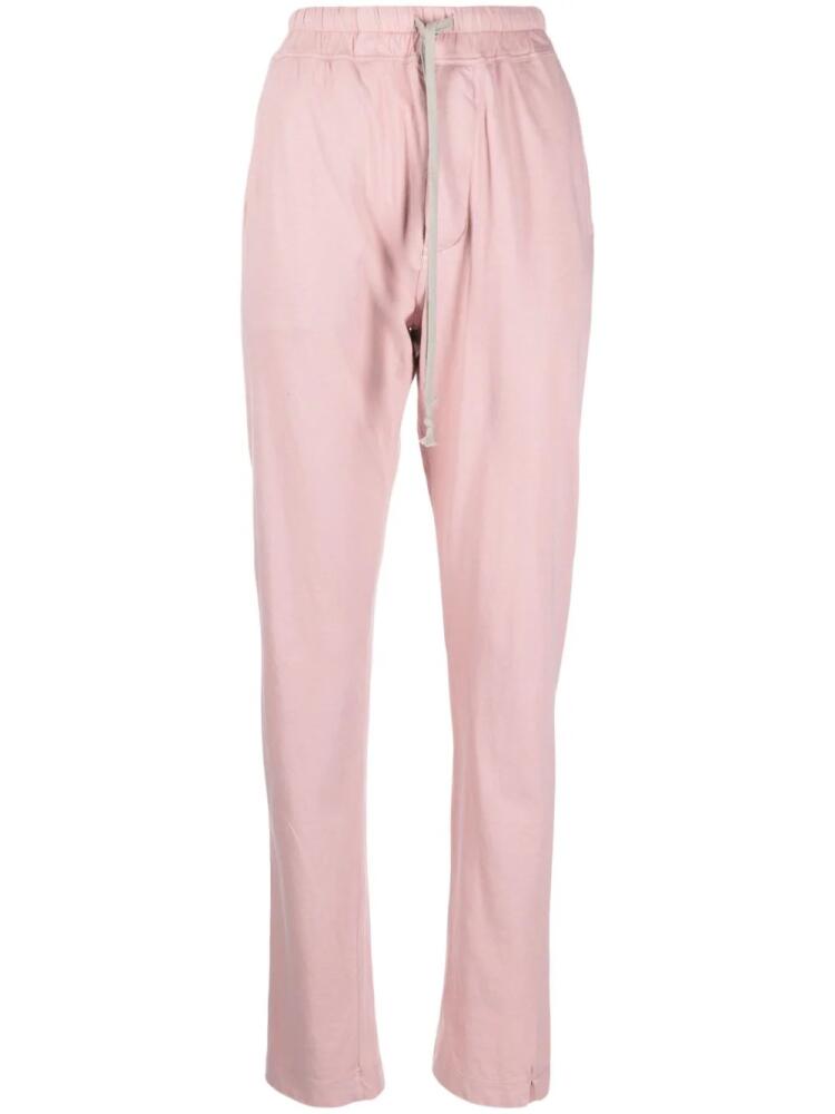 Rick Owens DRKSHDW cotton track pants - Pink Cover