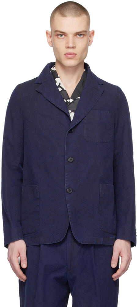 Officine Générale Indigo Archer Blazer Cover