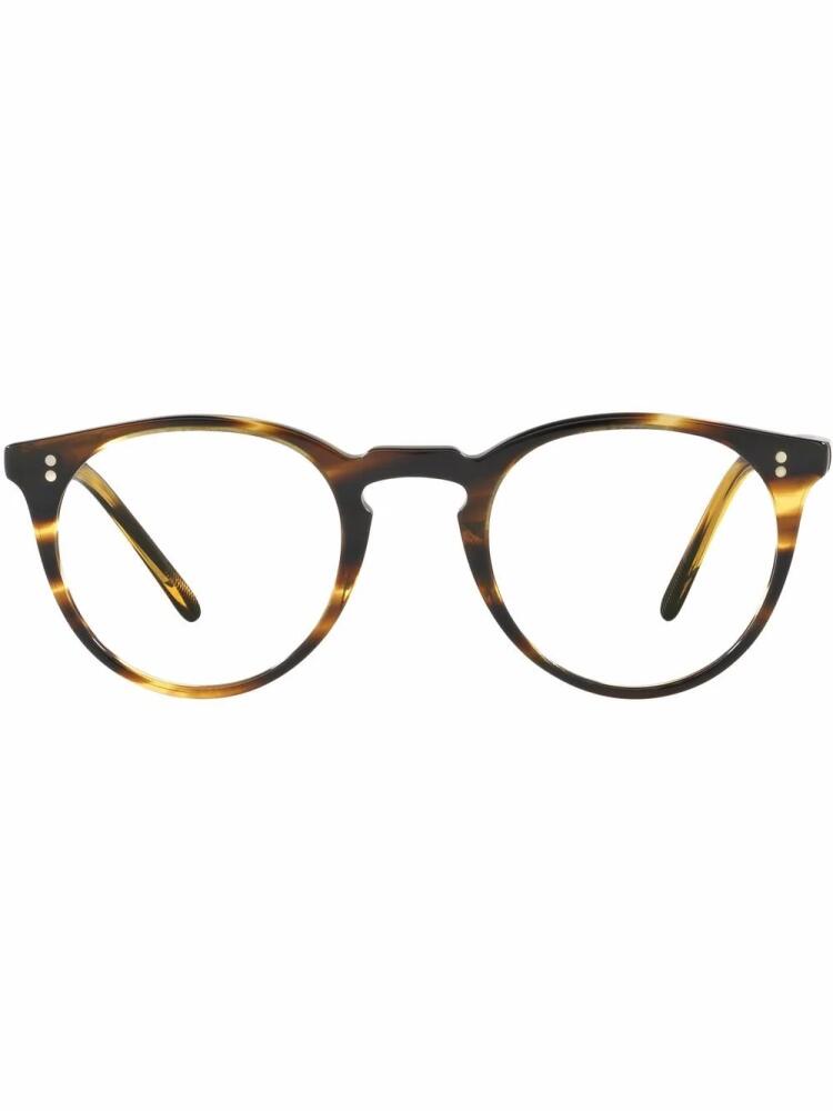 Oliver Peoples O'Malley round-frame glasses - Black Cover