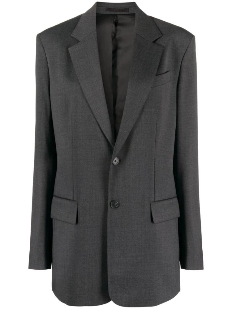 Filippa K single-breasted mélange blazer - Grey Cover