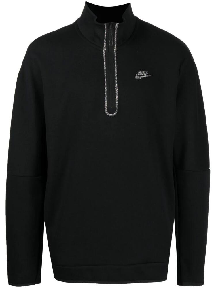 Nike NSW Tech Fleece half-zip sweatshirt - Black Cover