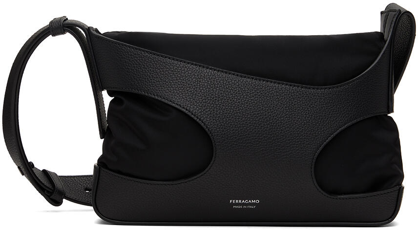 Ferragamo Black Cut-Out Crossbody Bag Cover