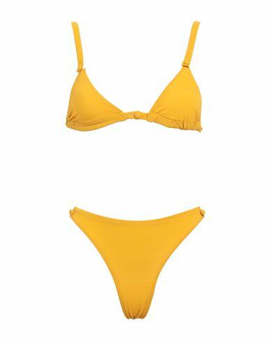 L' Autre Chose Woman Bikini Ocher Polyamide, Elastane Cover