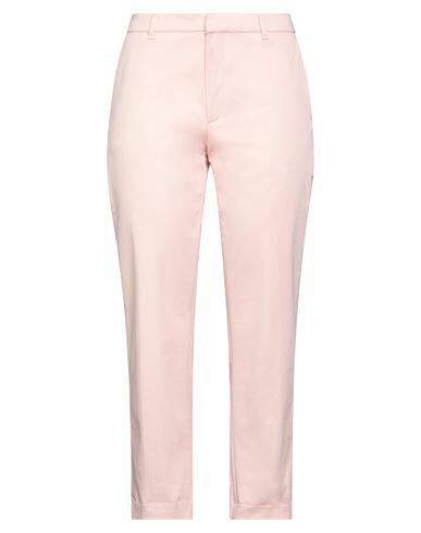 Haikure Woman Pants Pink Cotton, Elastane Cover