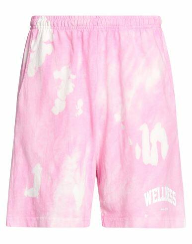 Sporty & Rich Man Shorts & Bermuda Shorts Pink Cotton Cover