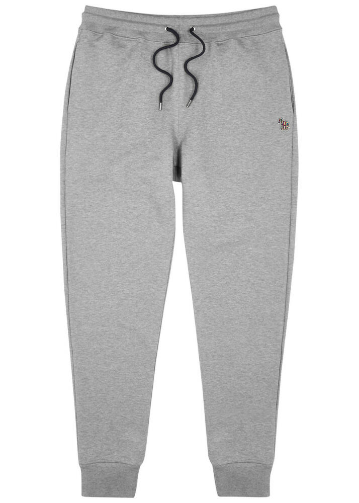 PS Paul Smith Logo Cotton Sweatpants - Grey Cover