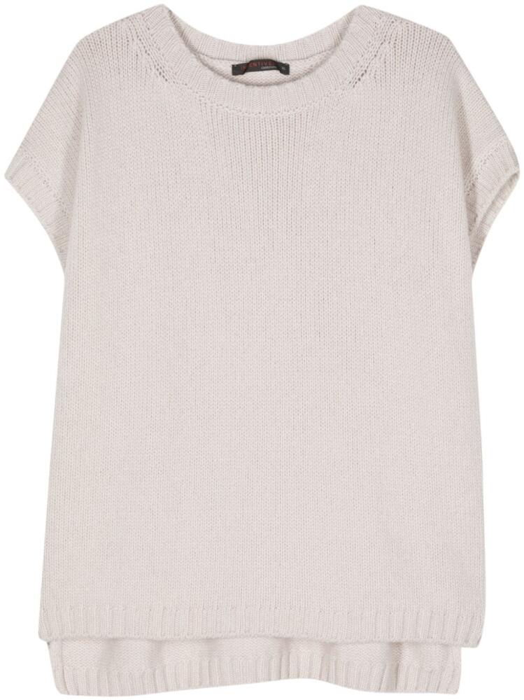 Incentive! Cashmere Artemisa cashmere vest - Neutrals Cover