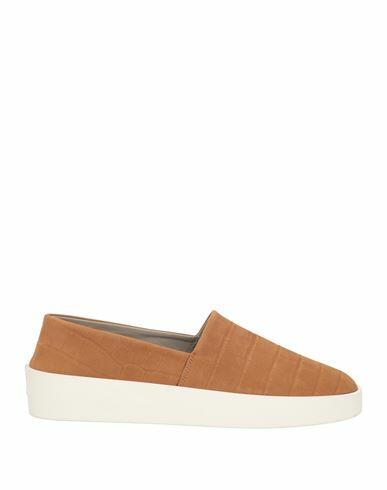 Fear Of God Man Sneakers Camel Soft Leather Cover