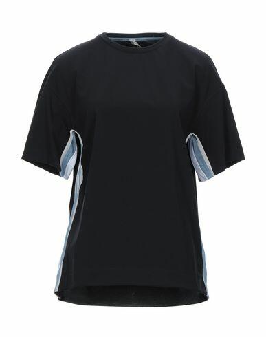 No Ka 'oi Woman T-shirt Black Polyamide, Elastane, Polyester Cover