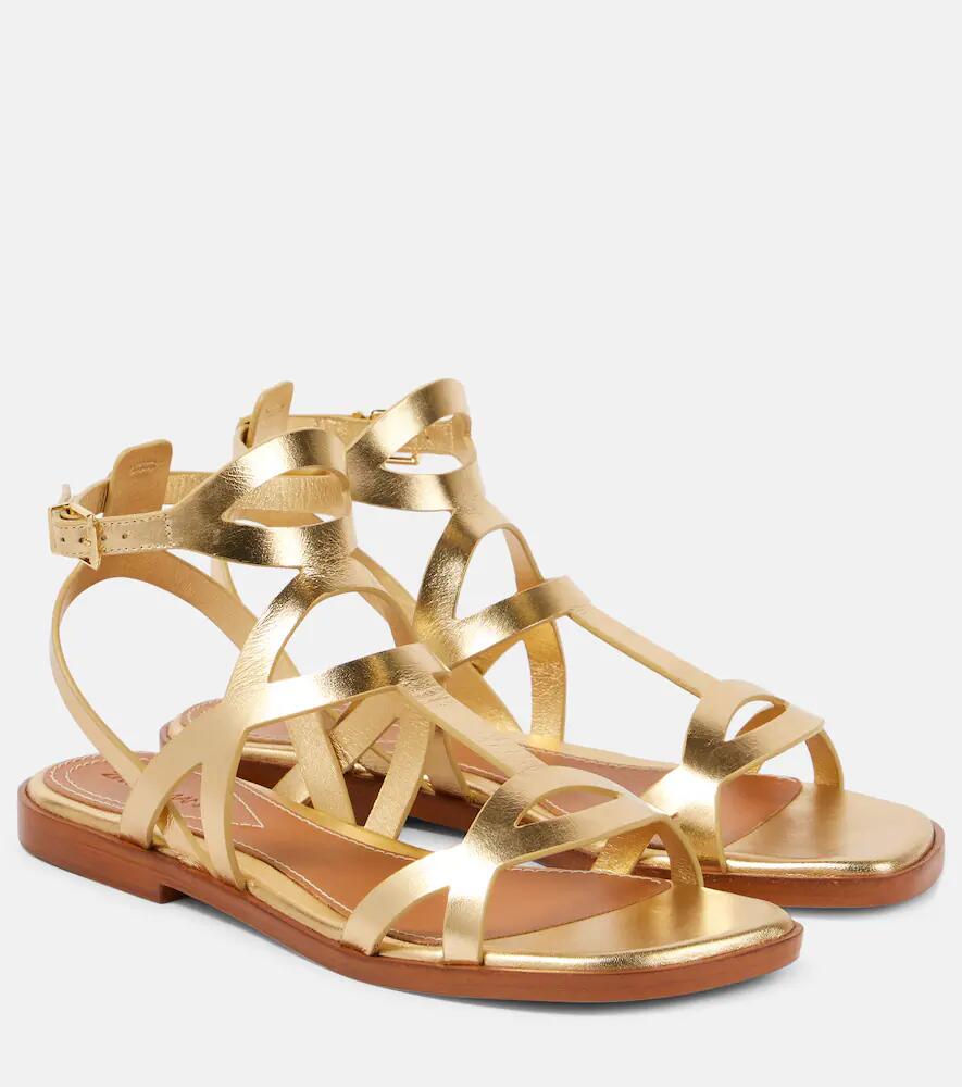 Zimmermann Zimmermann Bay metallic leather sandals Cover