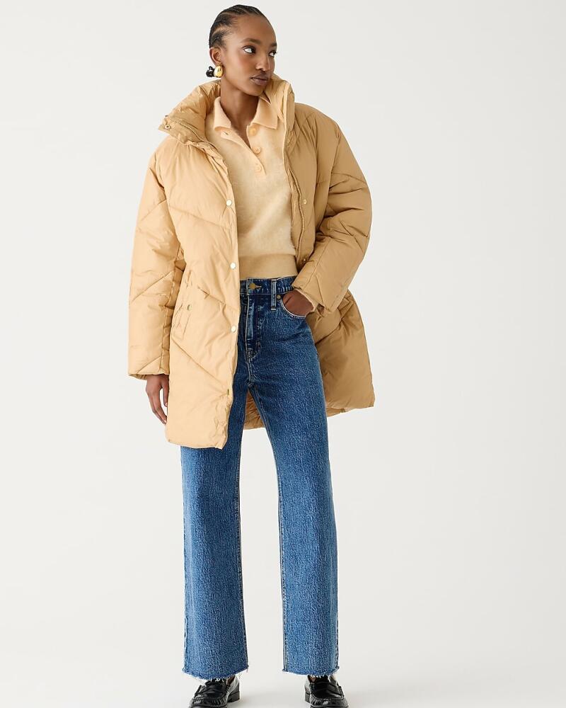 J.Crew Tall villa puffer coat with PrimaLoft® Cover