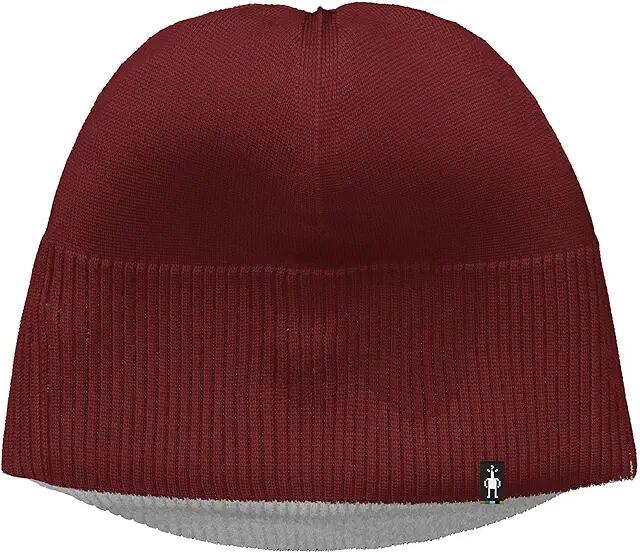 Smartwool Fleece Lined Beanie (Currant Heather) Knit Hats Cover