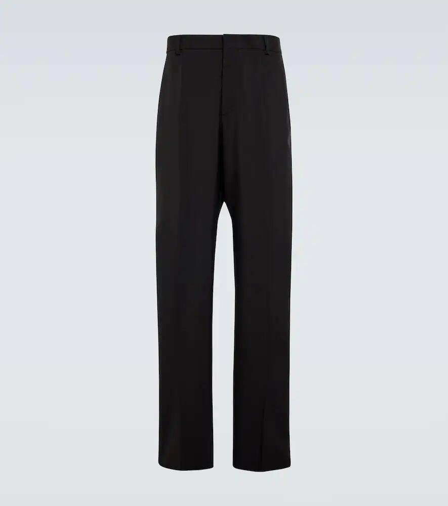 Valentino Mid-rise virgin wool pants Cover