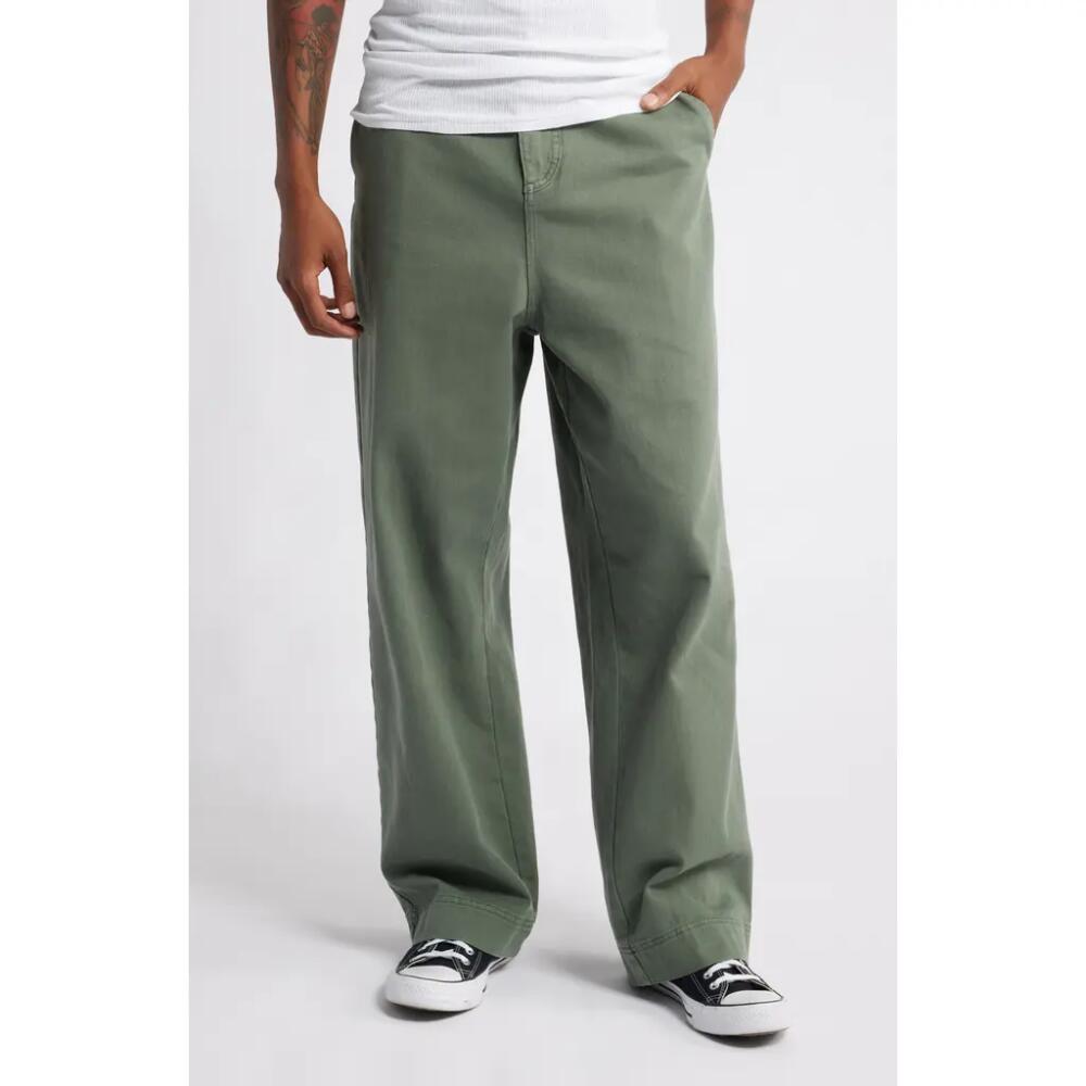 Elwood Everyday Straight Leg Pants in Forest Cover