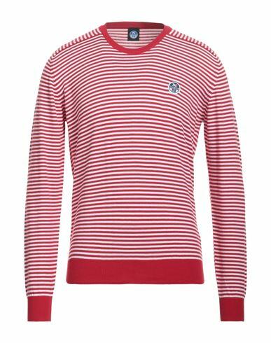 North Sails Man Sweater Red Cotton Cover