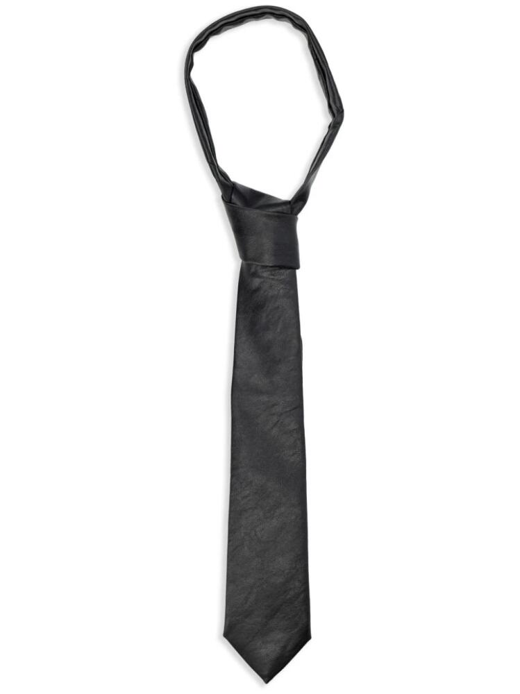 OUR LEGACY pointed-tip tie - Black Cover