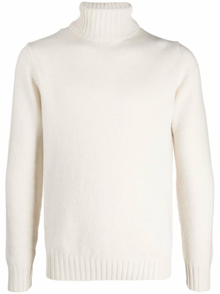 Dell'oglio roll-neck cashmere jumper - Neutrals Cover