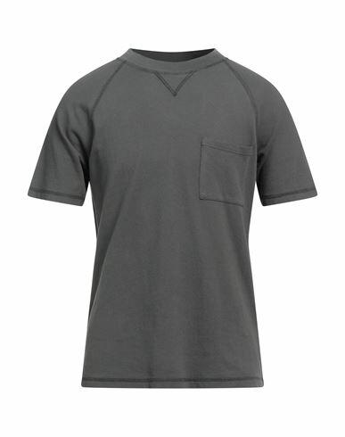 Alpha Studio Man T-shirt Military green Cotton Cover