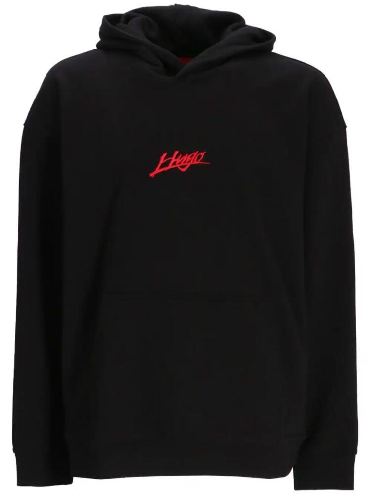 HUGO logo hoodie - Black Cover