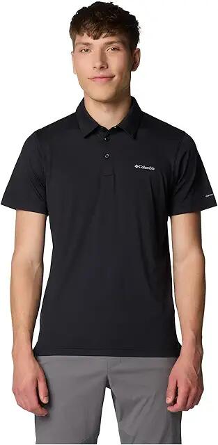 Columbia Tech Trail Polo (Black) Men's Clothing Cover