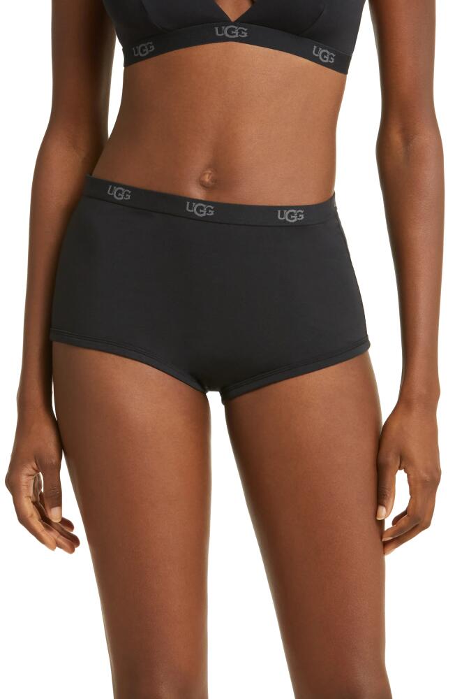 UGG(r) Desiray Cheeky Boyshorts in Black Cover