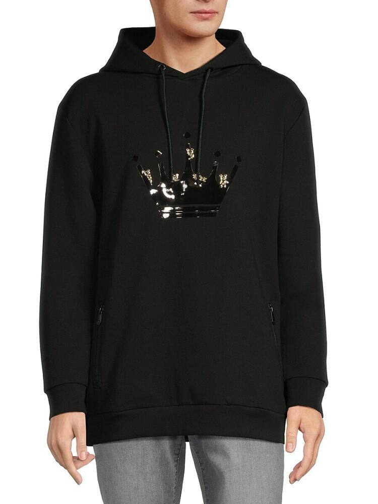 Bertigo Men's BIlby Crown Logo Hoodie - Black Cover