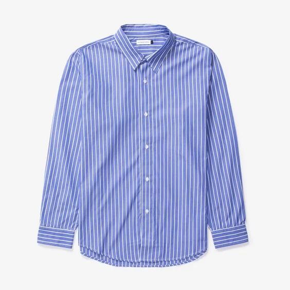 Pop Trading Company Logo Striped Shirt Cover