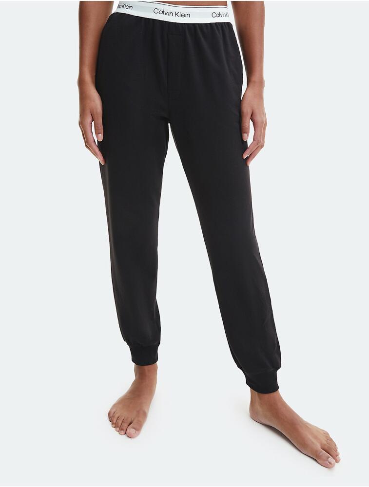 Calvin Klein Women's Modern Cotton Lounge Joggers - Black Cover