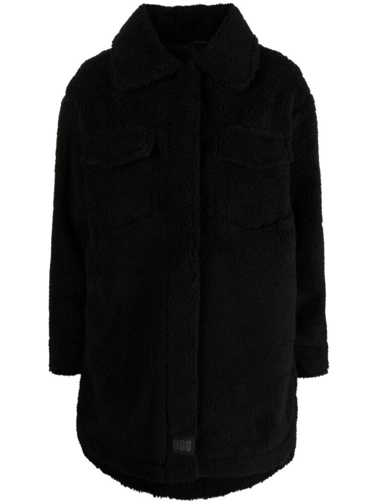 UGG Frankie UGGfluff shirt jacket - Black Cover