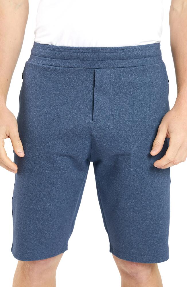 Public Rec All Day Every Day Sweatshorts in Heather Navy Cover