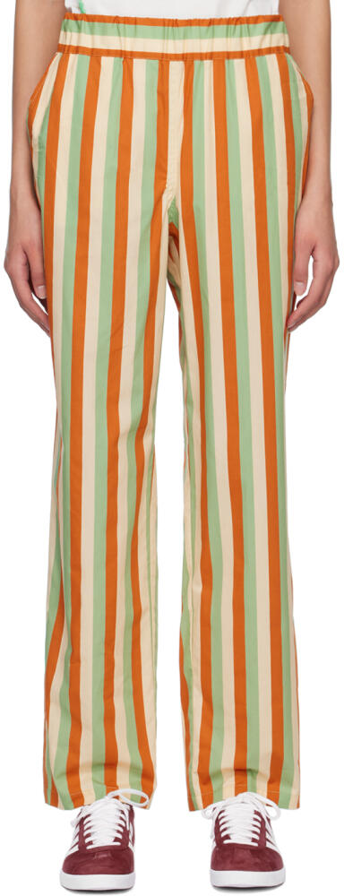 Caro Editions Orange Fleur Trousers Cover