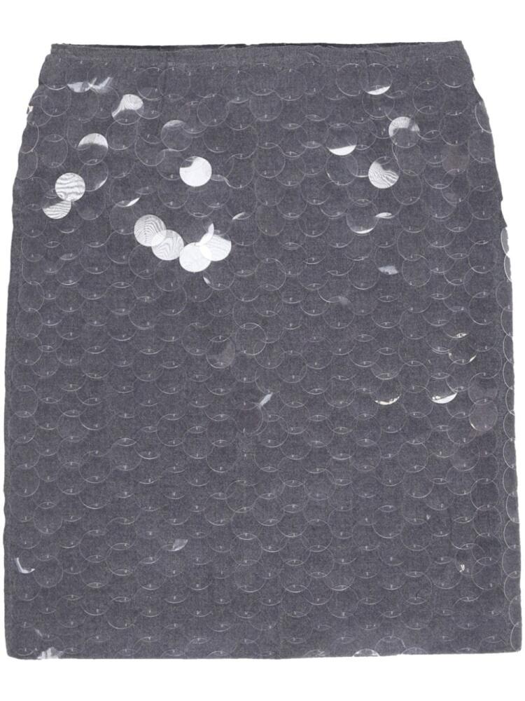 16Arlington Delta sequinned midi skirt - Grey Cover