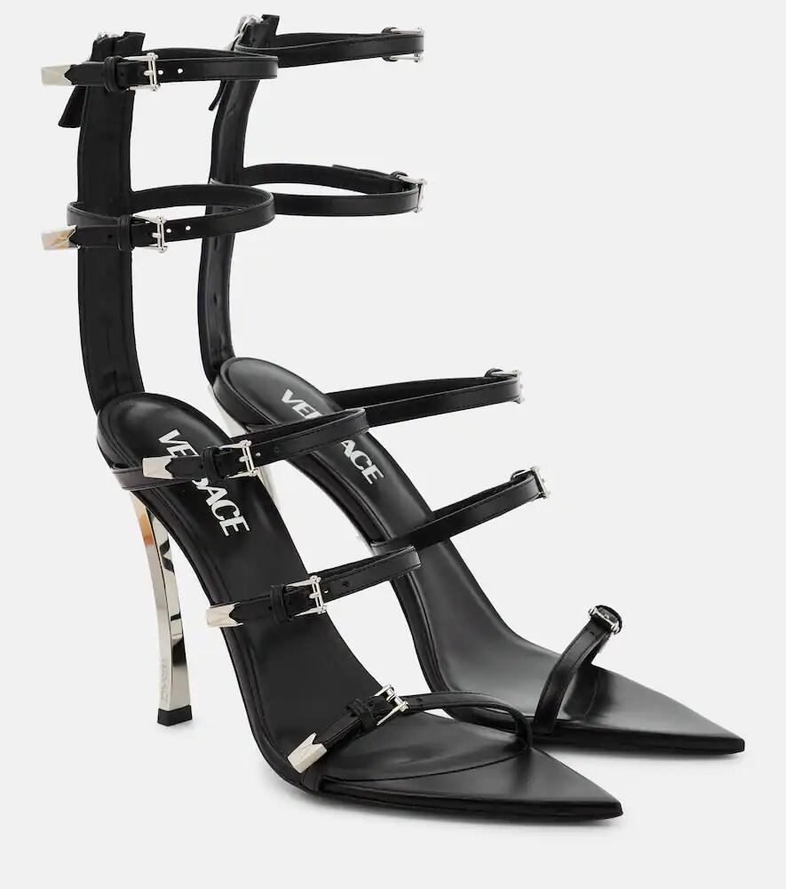 Versace Leather cage sandals Cover