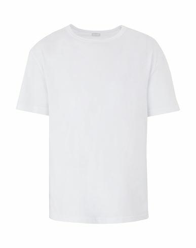 8 By Yoox Organic Cotton Basic S/sleeve T-shirt Man T-shirt White Organic cotton Cover