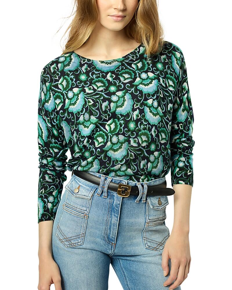 Gerard Darel Joana Printed Sweater Cover