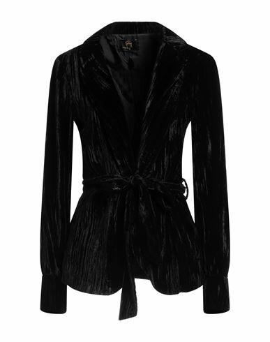 Gai Mattiolo Woman Blazer Black Polyester Cover