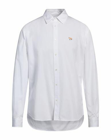 Maison Kitsuné Man Shirt White Cotton Cover