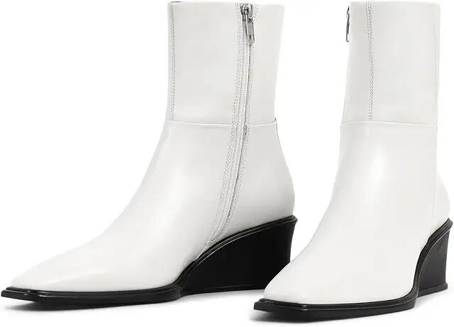 Vagabond Shoemakers Aino Leather Bootie (White) Women's Boots Cover