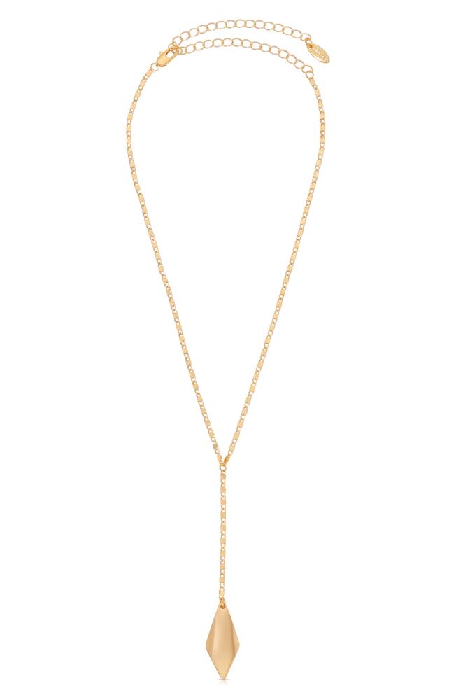 Ettika Kite Pendant Y-Necklace in Gold Cover