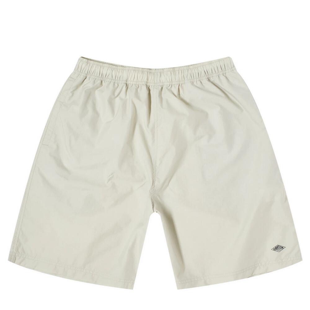 Danton Men's NYLON EASY SHORT in Greige Cover