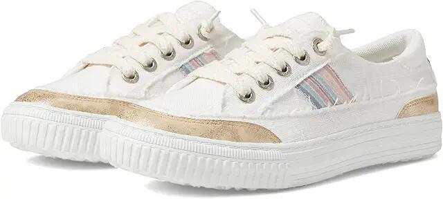 Blowfish Malibu Alex (White Colorwashed Cozumel/Soft Gold Orbit/Natural Bungalow) Women's Shoes Cover