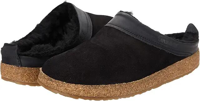 Haflinger Snowbird (Black) Clog Shoes Cover