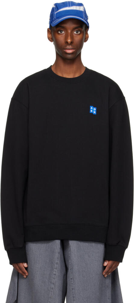 ADER error Black Significant Crewneck Sweatshirt Cover