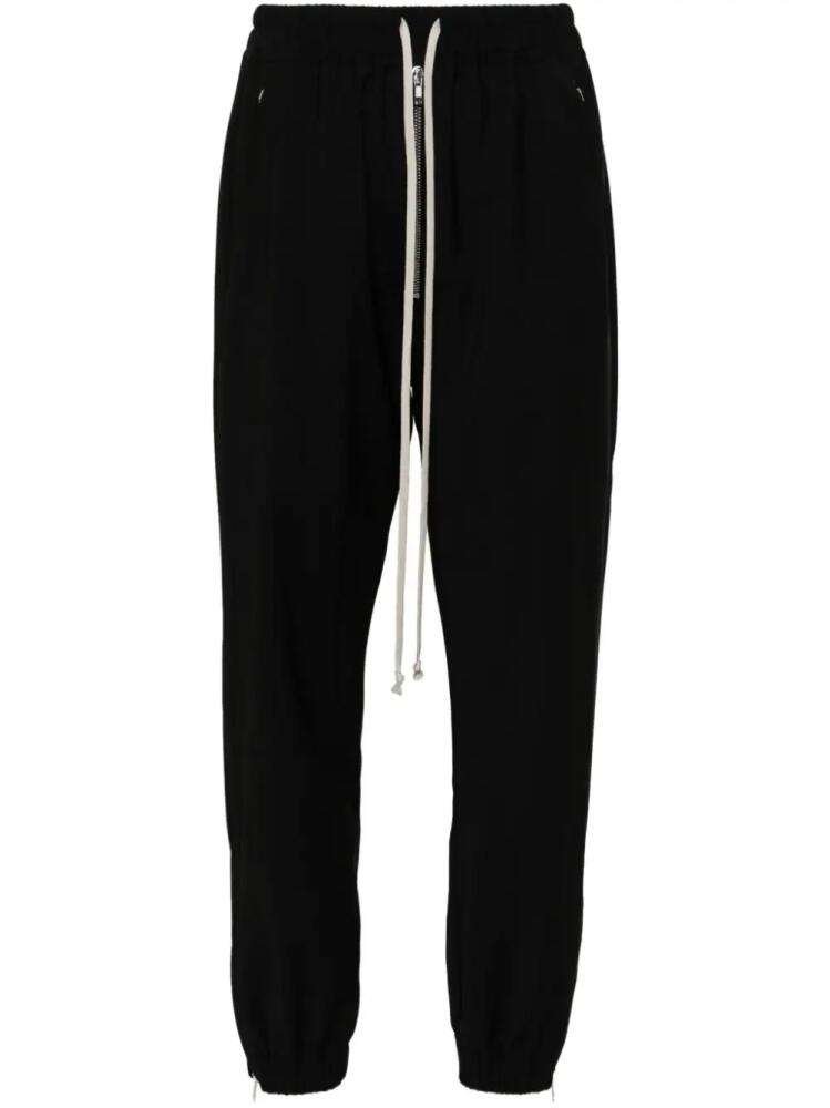 Rick Owens drawstring-waist track pants - Black Cover